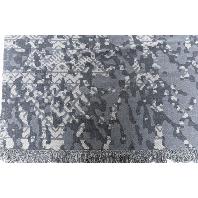 Textile Abstract Modern ‘Petra Design’ Wool Rug by Doris Leslie Blau For Sale - Image 7 of 9