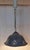 Ceramic Vintage Adjustable Ceiling Lamp with Blue-Grey Ceramic Shade on Plastic Mount, 1970s For Sale - Image 7 of 7