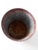 Antique Galvanized Utility Can With Red Paint For Sale - Image 15 of 17