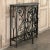 Mid 19th Century 19th Century French Louis XIV Wrought Iron Demilune Console With Black Marble For Sale - Image 5 of 13
