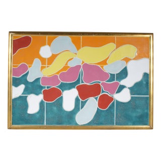 Jan Snoeck, Ceramics Arwork, Netherlands, 1990s, Ceramic, Framed For Sale