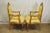 French Custom Upholstered Solid Walnut Louis XV Style Arm Chairs - a Pair For Sale - Image 3 of 10
