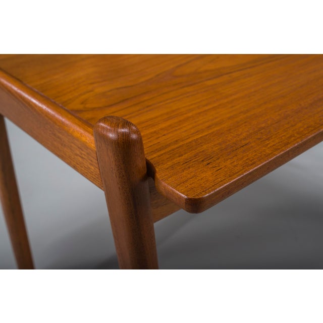 Vatne Møbler Mid-Century Teak Side Table by Fredrik A. Kayser for Vatne, Norway, 1960s For Sale - Image 4 of 11