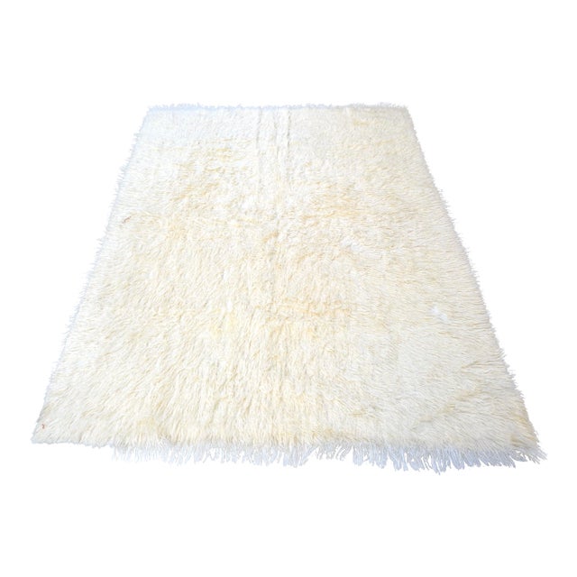 1960s Turkish Handmade Anatolian Tülü Rug For Sale