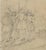 Arrival in Augsburg, 1840, Pencil For Sale - Image 3 of 5