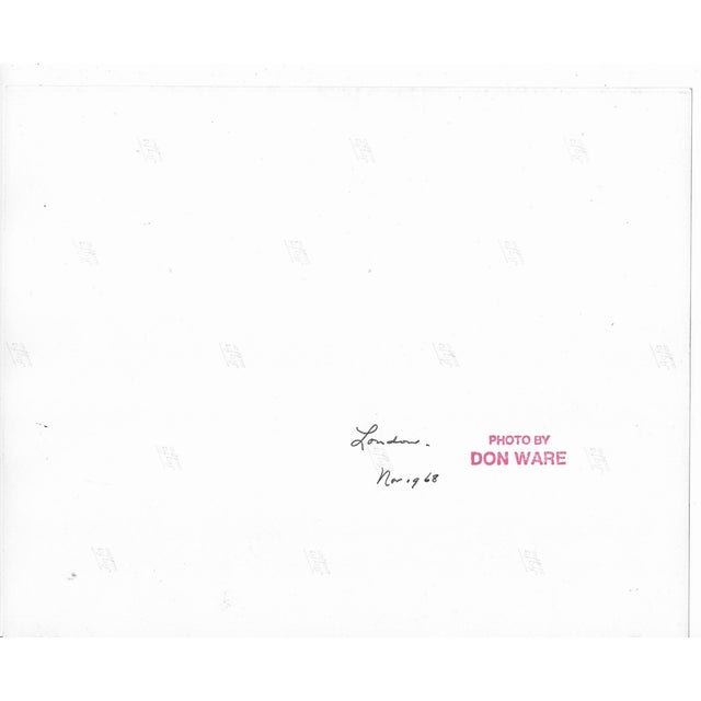 1968 photo of Admiralty Arch from Trafalgar Square by Don Ware. Title and Ware's stamp on back.