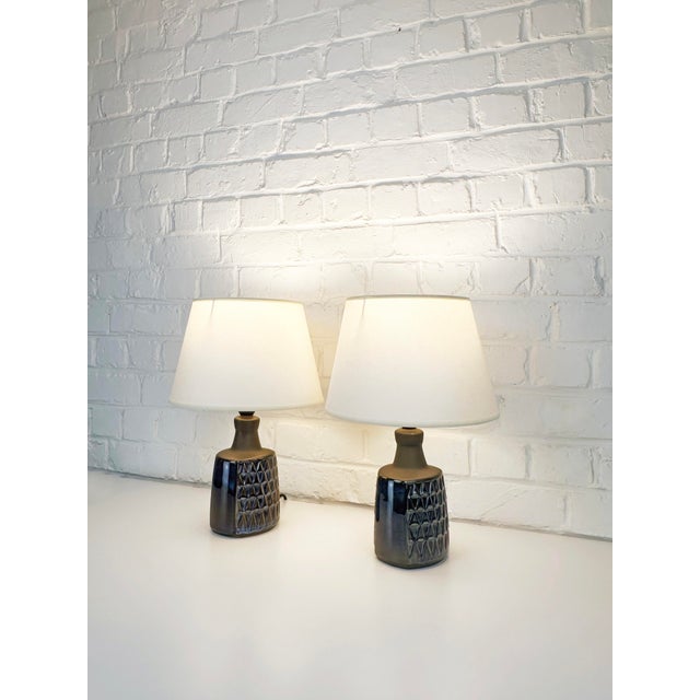 Ceramic Model 1036 Table Lamps by Einar Johansen for Søholm, Denmark, 1960s, Set of 2 For Sale - Image 6 of 15