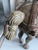 Brown Republic Period Chinese Polychromed Carved Wooden Tang Horse For Sale - Image 8 of 12
