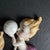 Vintage Norcrest Mermaid Bubble Wall Plaque Pink Purple Baby RARE 1950s Retro
