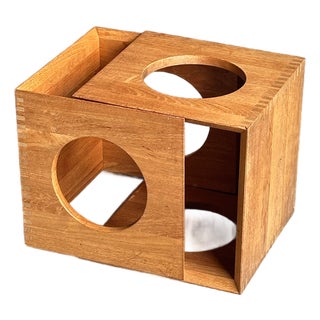 1970s Jens Quistgaard Cube Nesting Tables for Richard Nissen- A Pair For Sale