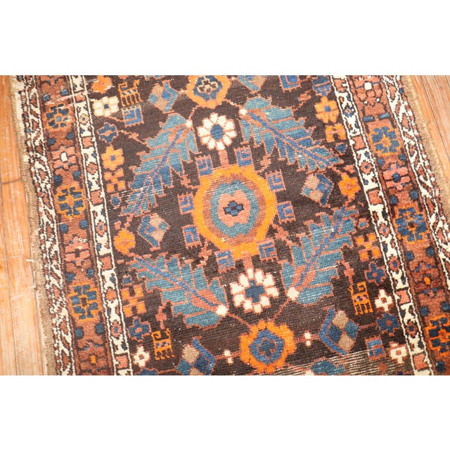 Antique Kurd Runner, 3'3'' X 12' For Sale In New York - Image 6 of 7