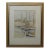 Michèle Panier "Port De Saint Tropez" Watercolor For Sale