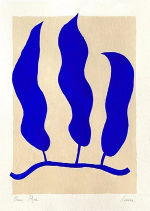 Contemporary Abstract Gouache Original Painting
