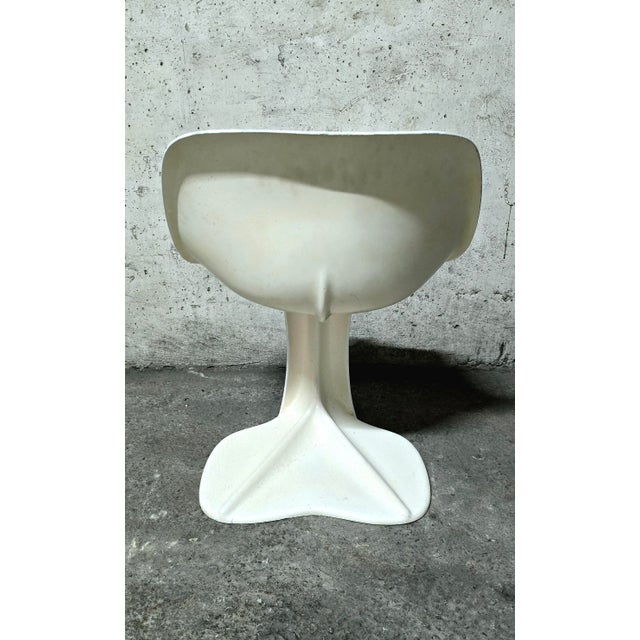 Vintage Saddle Chair by Jean Dudon, 1971 For Sale - Image 4 of 10