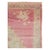A vintage Turkish Oushak throw rug handmade during the mid-20th century. Measures: 3' 11" x 5' 4".