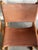 Saddle Brown Leather Dining Chairs Set of 4 Mid-Century Modern 1970s For Sale - Image 9 of 14
