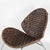 Set of Chair and Ottoman in Rope and Chrome, 1970s, in Very Good conditions. Designed 1970 to 1979