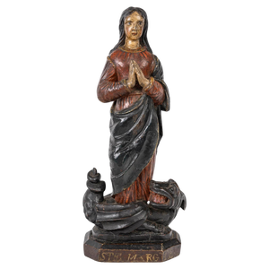 Sculpture in Polychrome Wood