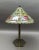 Arts & Crafts Bradley & Hubbard Vintage Arts and Crafts Leaded Slag Glass Table Lamp For Sale - Image 3 of 10