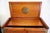 1960s George Zee Teak and Brass Flip-Top Cocktail Bar Cabinet For Sale In Raleigh - Image 6 of 16
