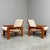 Mid-Century Modern Vintage Teak Lounge Chairs from EMC Møbler, Denmark, 1970s, Set of 2 For Sale - Image 3 of 13