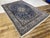 Blue Middle Eastern Hand-Knotted Rug For Sale - Image 8 of 11