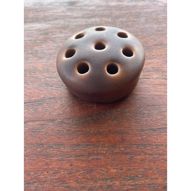 Gosh, I cannot remember when I purchased this piece of Roseville. Had a large collection of Frogs. This one was never...