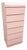 Postmodern Pink Gloss Laminate Waterfall Highboy/Lingerie Armoire For Sale
