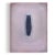 This earthy pink / mauve and dark purple color field artwork painted in 2024 features light textural variances and layers...