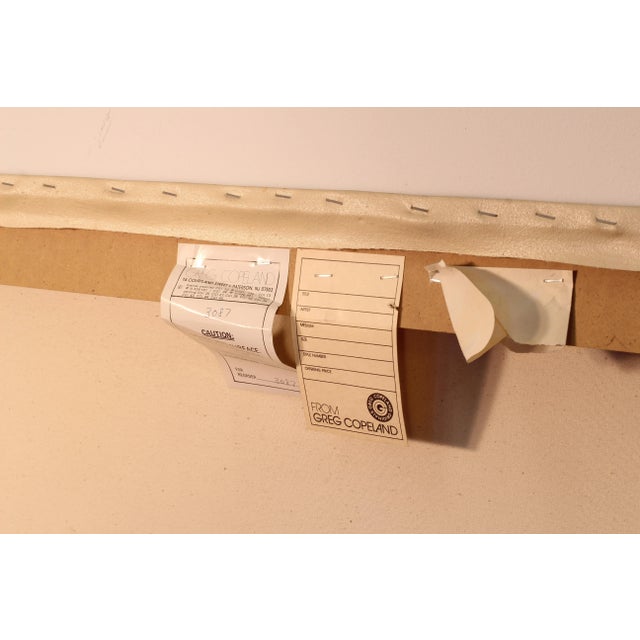 1980s 1980s Abstract Oil Painting on Canvas by Greg Copeland For Sale - Image 5 of 6