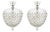 Antique French Baccarat Crystal Pendant Chandelier - a Pair For Sale