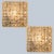 Square Textured Glass Wall Light, Germany, 1960s For Sale - Image 10 of 12