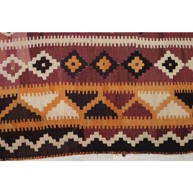 Antique Caucasian Kilim Rug, 1920s For Sale - Image 11 of 18