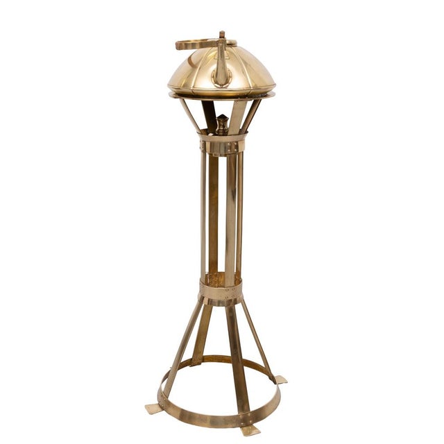 Amsterdam School Spirit Kettle on Stand by Jan Eisenloeffel, Holland, 1905 For Sale - Image 6 of 13