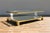 Vintage 1970s Hollywood Regency Brass Lucite & Glass Two-Tier Coffee Table For Sale - Image 12 of 18