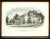 Original Currier and Ives Hand Colored Print, 19th Century, Framed. Description: Title: "Mount Holyoke Seminary" Signed in...