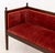 Early 20th Century Louis XVI Style Velvet Upholstered Mahogany Sofa For Sale - Image 5 of 8