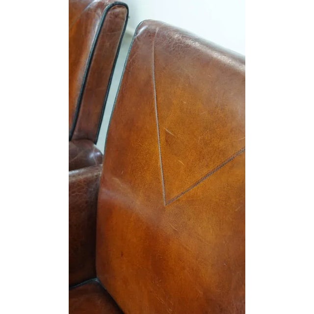 Vintage Sheepskin Dining Armchairs, Set of 2 For Sale - Image 13 of 17