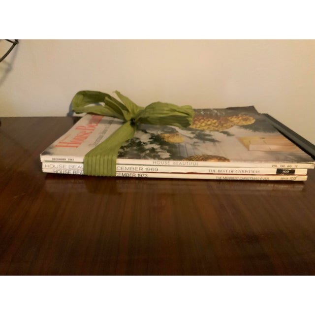 1960s Vintage Rare House Beautiful Christmas Holiday Magazines, Late 1960s & 1970s - Set of 3 For Sale - Image 5 of 14