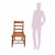 Chestnut Antique American Classical Walnut Wood Chairs W/ Caned Seats Set of 3 For Sale - Image 8 of 12