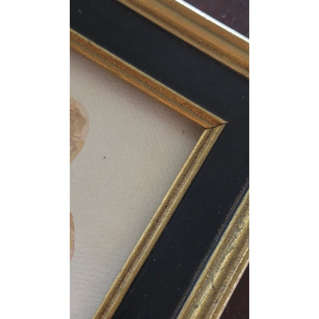 Vintage Fruit Still-Life Art in Black and Gold Wood Frames — A Pair For Sale - Image 10 of 18