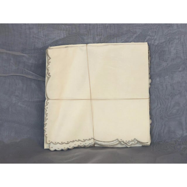 Textile Linen Dinner Napkins Set of 6 For Sale - Image 7 of 13