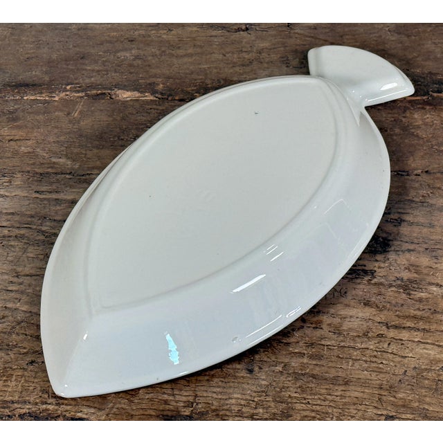 1950s Scandinavian Pottery Figural Fisherman Fish Platter by Anita Nylund For Sale In Providence - Image 6 of 6