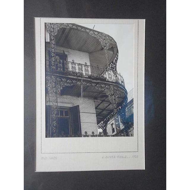 Realism Original Signed/Dated Ltd. Edition Mid 20th C. Signed Fine Art Photograph-"Old Lace"-J. Oliver Yeakle For Sale - Image 3 of 3
