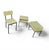 Vintage Nightstands and Chair by Kuperus, 1960s, Set of 3 For Sale - Image 3 of 14