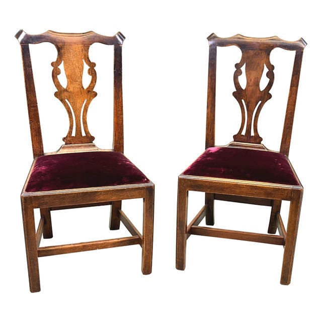 Brown Georgian Walnut Dining Chairs, 1750, Set of 6 For Sale - Image 8 of 13