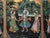 Silk painting from the middle of the last century. Newly glazed and framed. Very decorative. with frame: height 67 cm,...