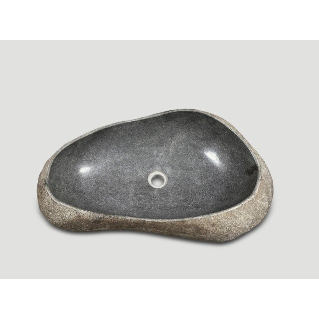 Andrianna Shamaris River Rock Vessel For Sale - Image 16 of 18