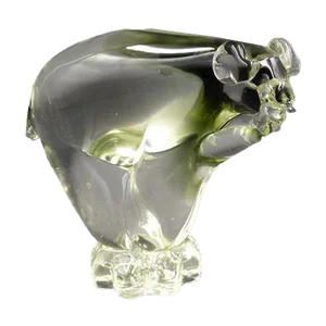 Murano Glass Polar Bear by Alfredo Barbini
