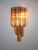 Vintage Murano Wall Sconce with Quadriedri Amber and Trasparent Prism, 1990, Set of 2 For Sale - Image 8 of 13